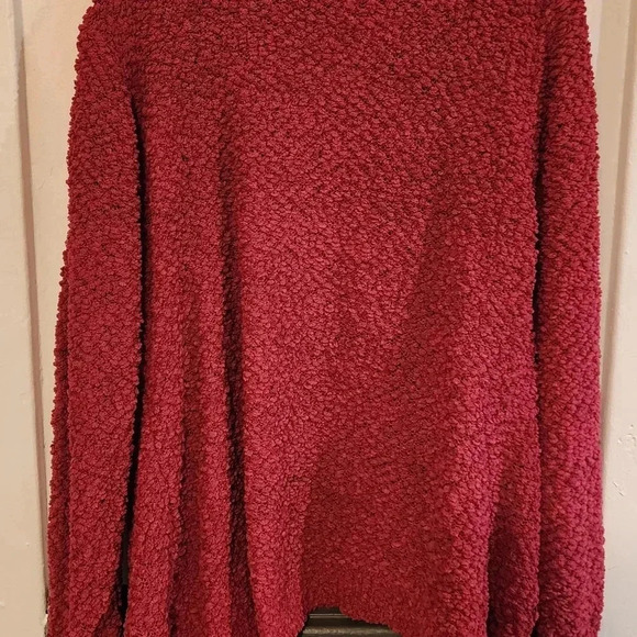 NWT Zenana Longsleeve Chunky Knit Plus Size Cardigan 1x & 2x - Picture 3 of 7